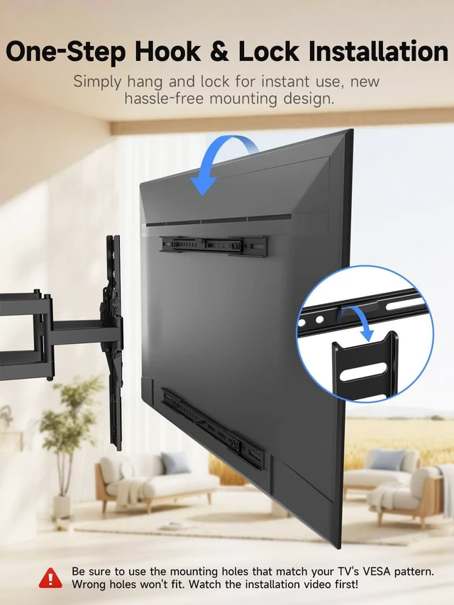 Alt view image 5 of 5 - Suptek Reinforced Ultra Slim TV Wall Mount 1.38" Low Profile for 43-92" TVs