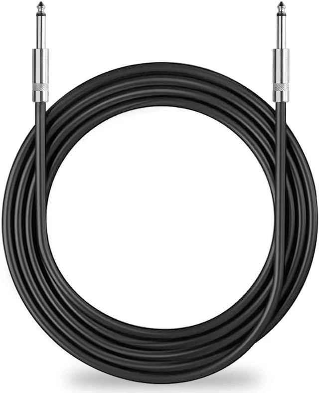 Alt view image 2 of 5 - Yoico Pro 200ft 12 Gauge 1/4" to 1/4" Male Audio Speaker Cable, Single