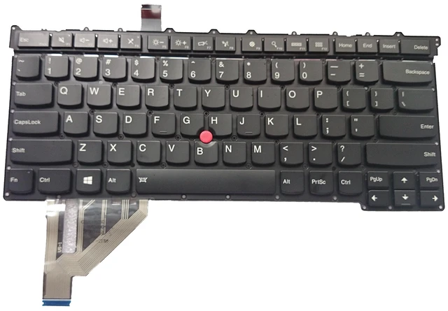 Main image of US Backlit Keyboard for Thinkpad X1 Carbon Gen 5 2017