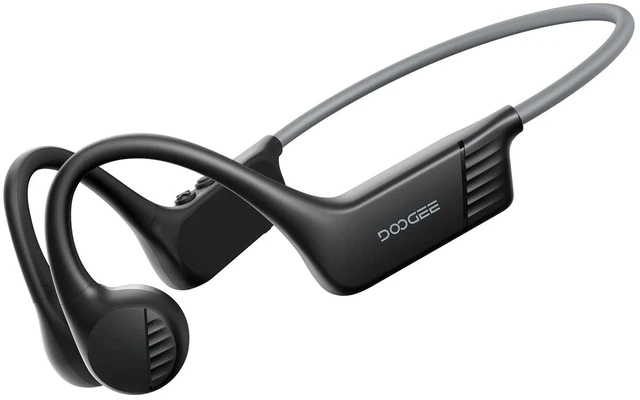 Main image of DOOGEEEco BoneBeat Run Bone Conduction Bluetooth Workout Headphones, Black