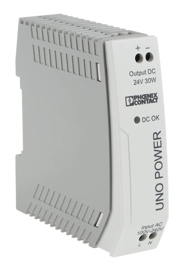 Alt view image 2 of 3 - PHOENIX CONTACT UNO-PS/1AC/24DC/30W AC/DC CONVERTER, 30W, 24V, 1.25A