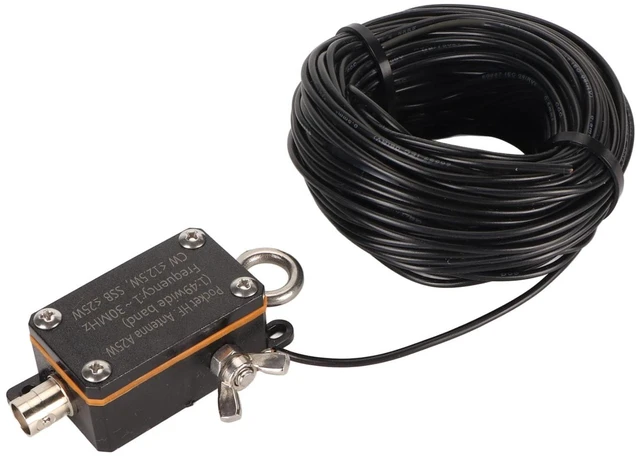 Main image of Sanpyl 1:49 Balun HF Shortwave Antenna, 130Mhz FE8 CW SSB End Fed Half Wave Antenna, PVC End Fed Radio Antenna, for Outdoor, Sanpyl6uyasx8r0g