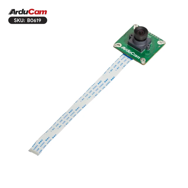 Alt view image 3 of 5 - Arducam for Raspberry Pi Global Shutter Camera Module, 1.58MP IMX296 Mono Pi Camera with 96(D) M12 Lens, 14401080@60fps High Speed Camera for Raspberry Pi 5, 4, 3, Pi Zero 2 W
