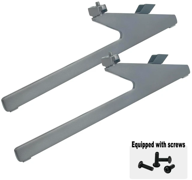 Alt view image 4 of 5 - AIDITIYMI Replacement Base Stand TV Legs Compatible with Hisense TV 65U8HQ