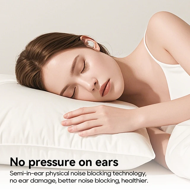 Alt view image 4 of 5 - BUGANI Sleep Earbuds for Side Sleepers, Sleep Bluetooth Headphones
