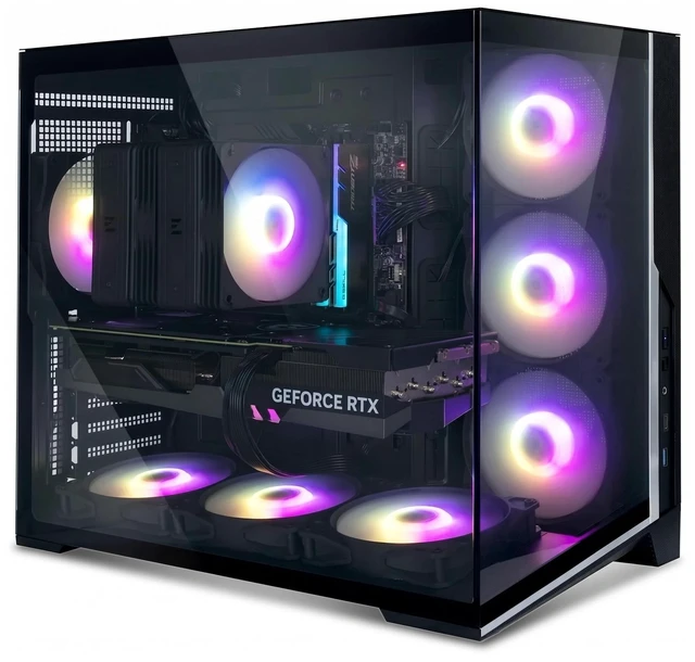Main image of Zalman D40 ATX Mid-Tower Desktop Computer RGB Gaming PC Case