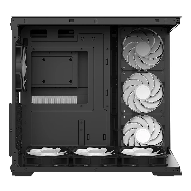 Alt view image 5 of 5 - Zalman D40 ATX Mid-Tower Desktop Computer RGB Gaming PC Case