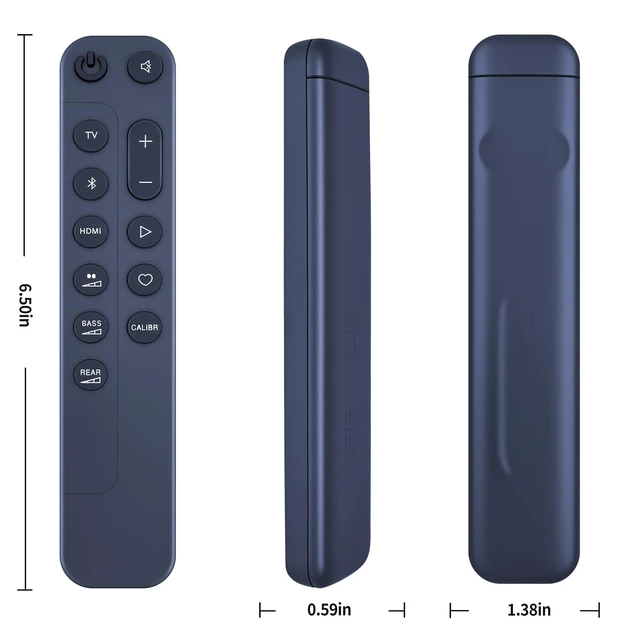 Alt view image 4 of 4 - Replacement Remote for JBL Bar 1000, Bar 1300, Bar 800