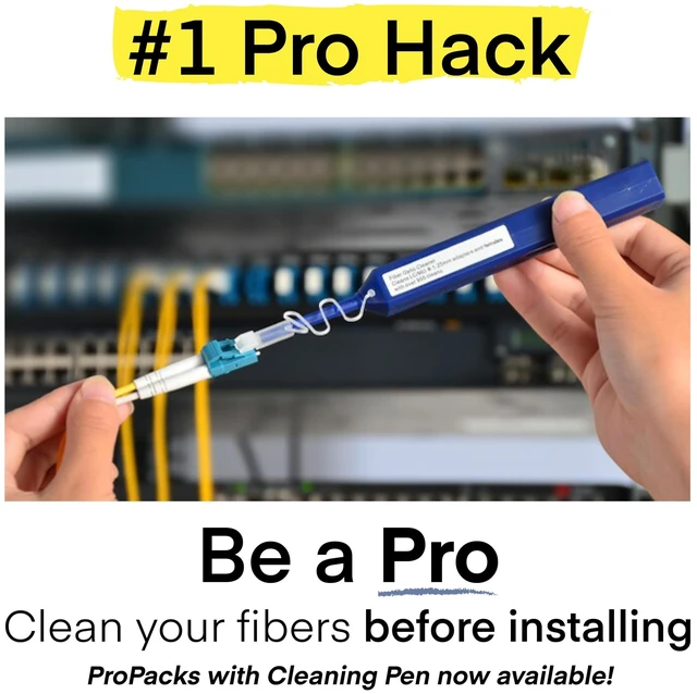 Alt view image 2 of 5 - SpeedaLite 5PK LC to LC Single Mode Fiber Patch Cable OS2 1m/3.3ft