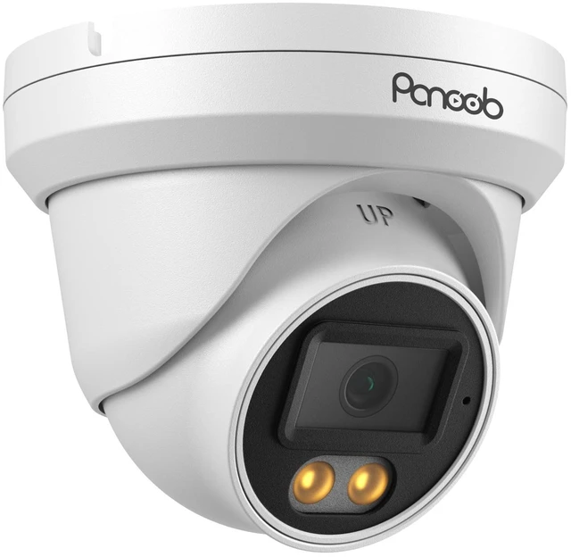 Main image of PANOOB 4K Wired PoE IP Dome Camera Outdoor, PD93BA1-8MD