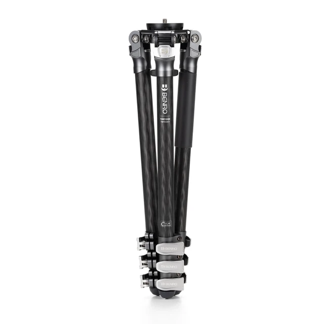 Alt view image 2 of 5 - Benro Mammoth CF 3 Series, 4 Section Tripod with Flip Locks (TMTH34CF)