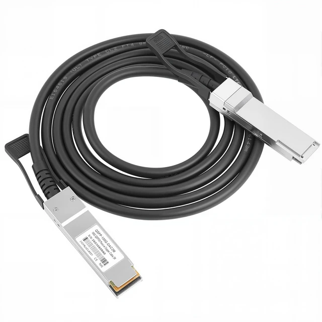 Main image of Euqvos 100GBASE-CR4 2-Meter(6.5ft) QSFP28 to QSFP28 Passive Direct Attach Copper Cable (DAC) 30AWG for Cisco QSFP-100G-CU2M Ubiquiti Supermicro and More