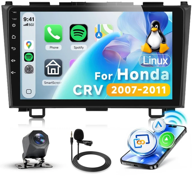 Main image of Driauto Car Stereo for Honda CRV 2007 2008 2009 2010 2011 Wireless Carplay