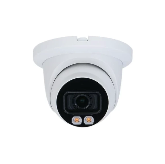 Alt view image 2 of 4 - GemaVision Full Color Security Surveillance Camera 4MP 1/1.8" CMOS Fixed-Focal Turret IP POE Smart AI Camera, Warm LED, Built-in MIC,IPC-T549M-ALED-S3 (3.6mm)