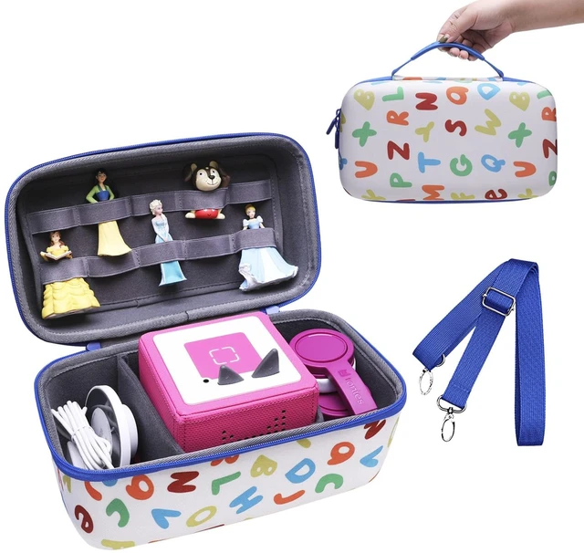 Main image of LTGEM Carrying Case Compatible with Tonie Toniebox 1/2 Audio Player Starter Set, Audio Toy Figurine and Tonies Kids Headphones with Shoulder Strap(Case Only)