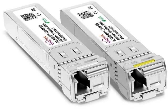 Main image of 1 Pair 10GBASE-BX80-UD BiDi SFP+ Module, TX-1490nm/1550nm, RX-1550nm/1490nm 80km DOM Simplex LC/UPC SMF Optical Transceiver Networking Mini Gbic for Generic
