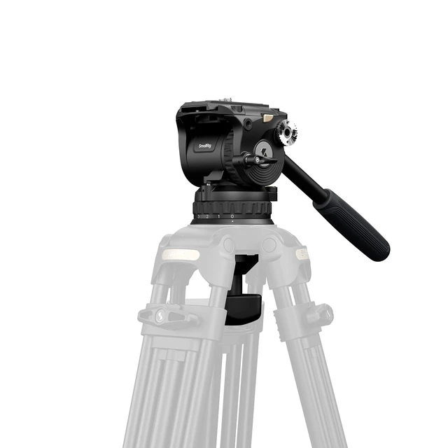 Alt view image 4 of 5 - SMALLRIG Heavy Duty Video Tripod Head with 4-Step Pan/Tilt Damping