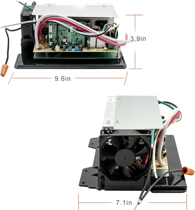 Alt view image 4 of 5 - RV Converter Main Board Assembly for 8900 Series Power Center (8955-AD)