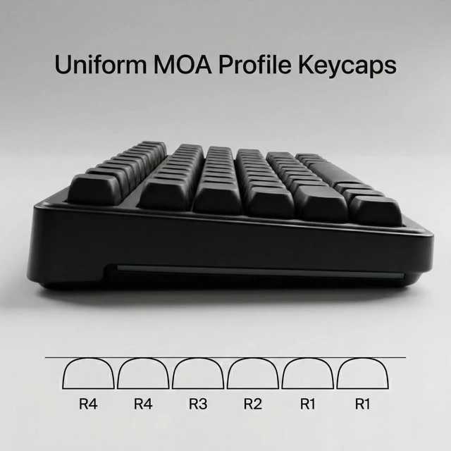 Alt view image 4 of 5 - Thyrnovyn 128 Keys Black Gold MOA Profile Keycaps Set, PBT Dye Sublimation Keycaps for Mechanical Keyboard, Vintage Gothic Style Keycap Set for MX Switches, Fits 61/68/75/84/87/96/98/104/108 Layouts