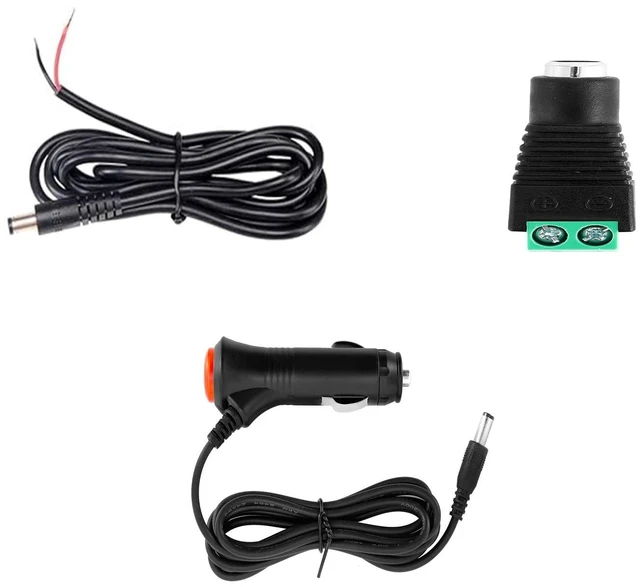 Main image of Backup Camera Spare DC Port, Cigarette Lighter and 1.5 Meter Power Cord only for Fubedo F-D5W