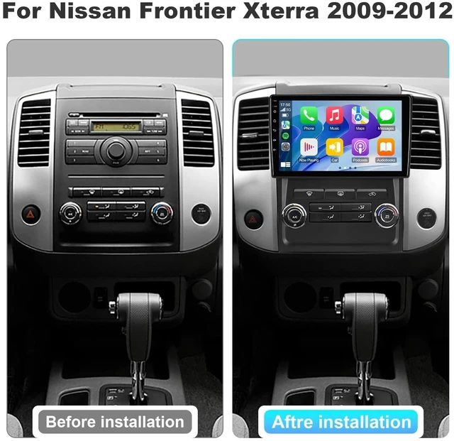 Alt view image 5 of 5 - 9 Inch Linux Touchscreen Car Radio Stereo for Nissan Frontier Xterra 2009-2012 with CarPlay/Android Auto Car Radio, Support Bluetooth,Backup Camera,SWC,FM Radio,Dual USB