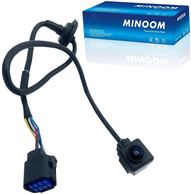 Main image of MINOOM 95760-B2100 Backup Rear View Camera Replacement for Kia Soul 2014 2015 2016 Park Assist Cam Part No.#95760-B200095760B210095760B201095760B2000