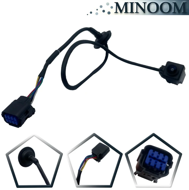 Alt view image 4 of 5 - MINOOM 95760-B2100 Backup Rear View Camera Replacement for Kia Soul 2014 2015 2016 Park Assist Cam Part No.#95760-B200095760B210095760B201095760B2000