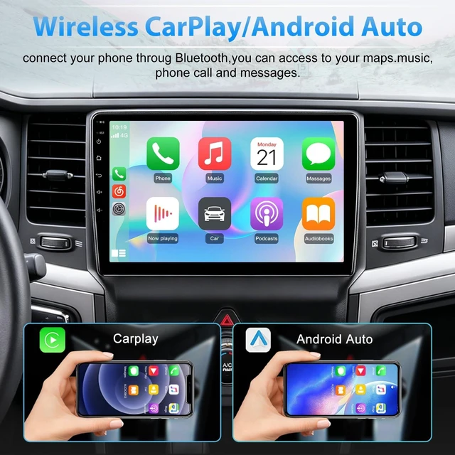 Alt view image 2 of 5 - Car Radio for Dodge Ram 1500 2013 2014 2015 2016 2017 2018 (for Manual AC)