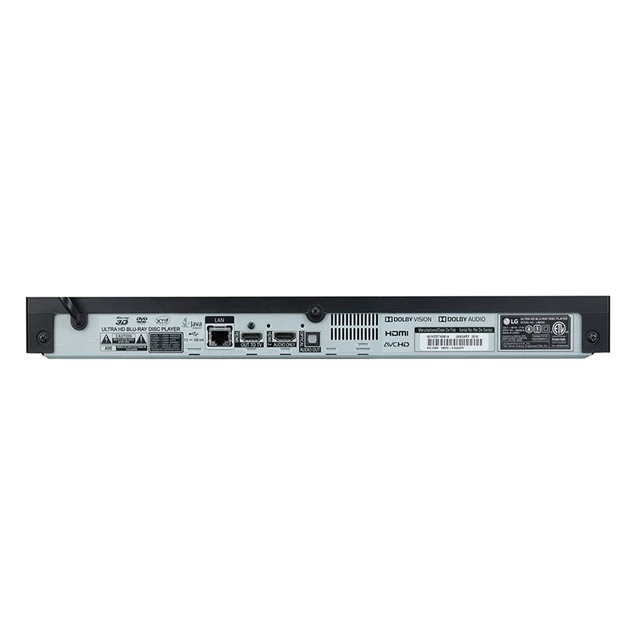 Alt view image 3 of 4 - LG UBK90 4K Ultra-HD Blu-ray Player with Dolby Vision (2018)