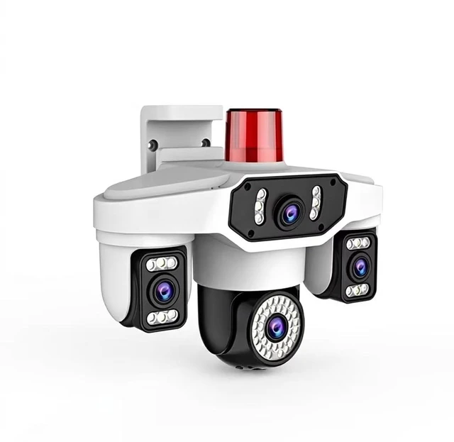 Main image of Yoosee 4 Lens Wifi 14MP Security Outdoor Camera, Smart Night Vision/Two Way Intercom/Motion Alarm/Human Tracking/TF Card Cloud Recording, Network Surveillance CCTV with 2m Power(APP NO Ads) (4 Lens)