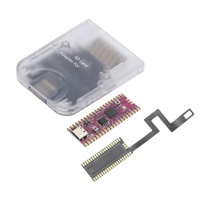 Alt view image 5 of 5 - Dpofirs GC2SD Adapter Reader & Development Board, for GC DOL 001 Console