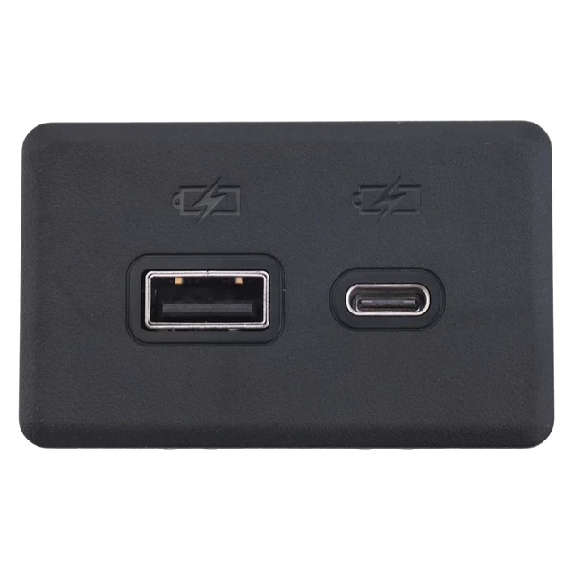 Alt view image 4 of 5 - 13525889 Auxiliary Input USB Port Assembly for Chevy Silverado, Sierra 1500 2500HD 3500HD 2019-2023, for GMC 20192023 Sierra 1500/2500 HD/3500 HD AUX USB Interface 13540949