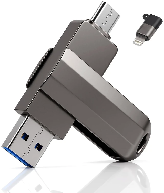 Main image of 512GB Flash Drive, Photo Storage, 2-in-1 Memory Stick for Photo