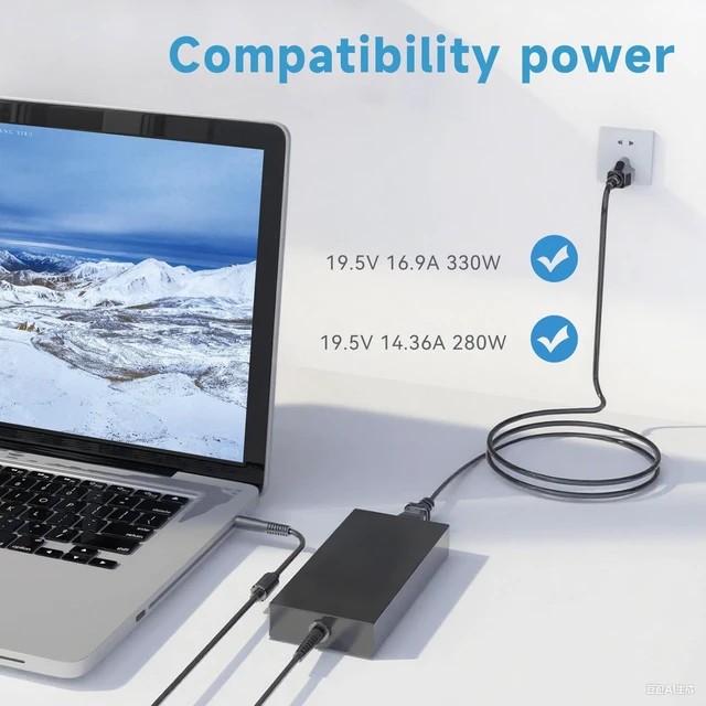 Alt view image 4 of 5 - amguog 330W 280W Laptop Charger Compatible with Acer Predator Helios Nitro