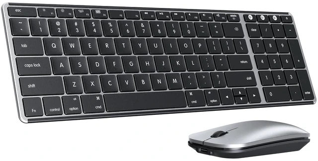 Main image of seenda SKM64-2 Bluetooth Keyboard and Mouse Combo for Mac, MacBook and iPad