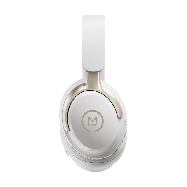 Alt view image 4 of 5 - Morpheus 360 Aspire ANC Wireless Noise Cancelling Headphones, White, Over-Ear Bluetooth Headset, HP8100ANC