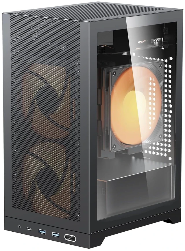Main image of Shiny Snake L200 MESH 10.4L ITX Portable PC Chassis - No Riser Cable Needed