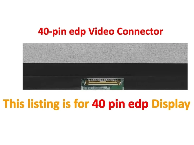Alt view image 3 of 3 - ENVYSOUL 17.3" QHD 165HZ Screen Replacement NE173QHM-NY1 NE173QHM-NY2 DRA0 NE173QHM-NY3 BOE0977 BOE099D 18010-17350500 Laptop Computer LCD LED Display Panel (2560 * 1440 40 Pins Non-Touch)