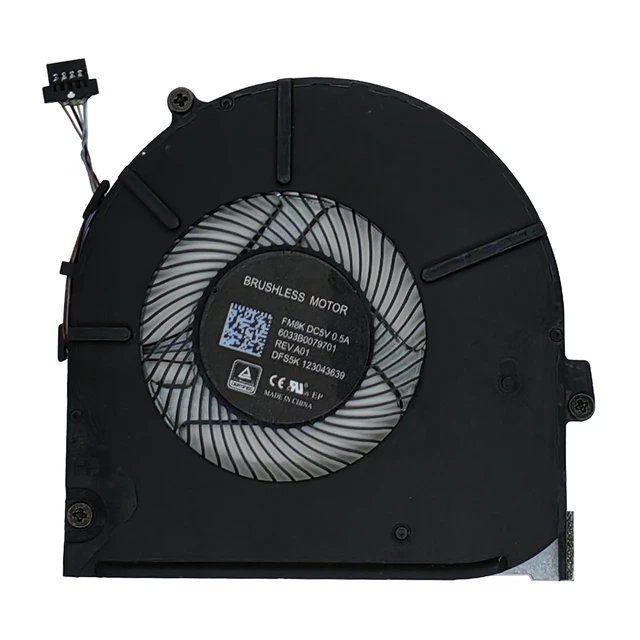 Alt view image 2 of 2 - ZHAWULEEFB Replacement New CPU Cooling Fan for HP ProBook x360 435 G7 G8 G9 M03432-001 ND75C44 PB360435G7 6033B0079701 FM8K DC5V 0.5A