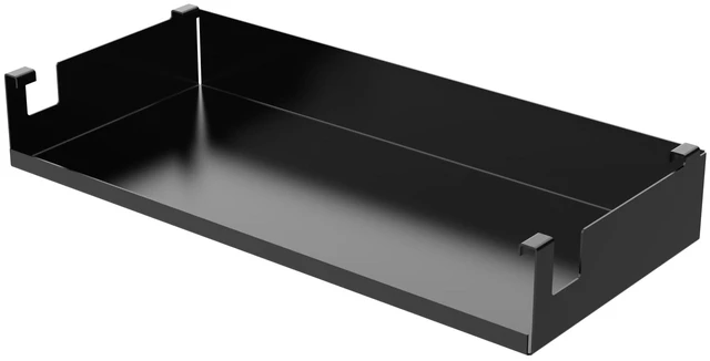 Main image of Extreme Simracing Wire Management Box Shelf for FX1, AX80, AX160 Simulator TV/Monitor Stand Rear Tray, Carbon Steel