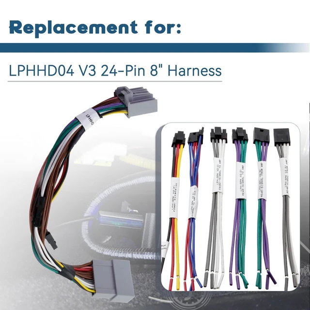 Alt view image 3 of 5 - Audio Integration T-Harness LPHHD04 Fit for Honda CR-V Civic Accord