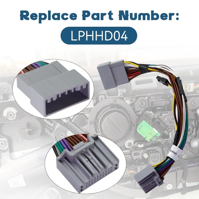 Alt view image 4 of 5 - Audio Integration T-Harness LPHHD04 Fit for Honda CR-V Civic Accord