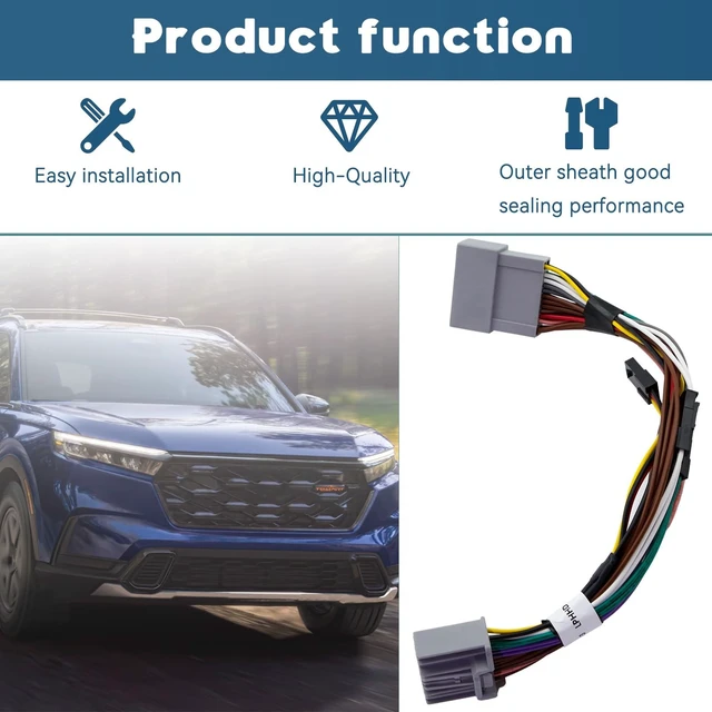 Alt view image 5 of 5 - Audio Integration T-Harness LPHHD04 Fit for Honda CR-V Civic Accord