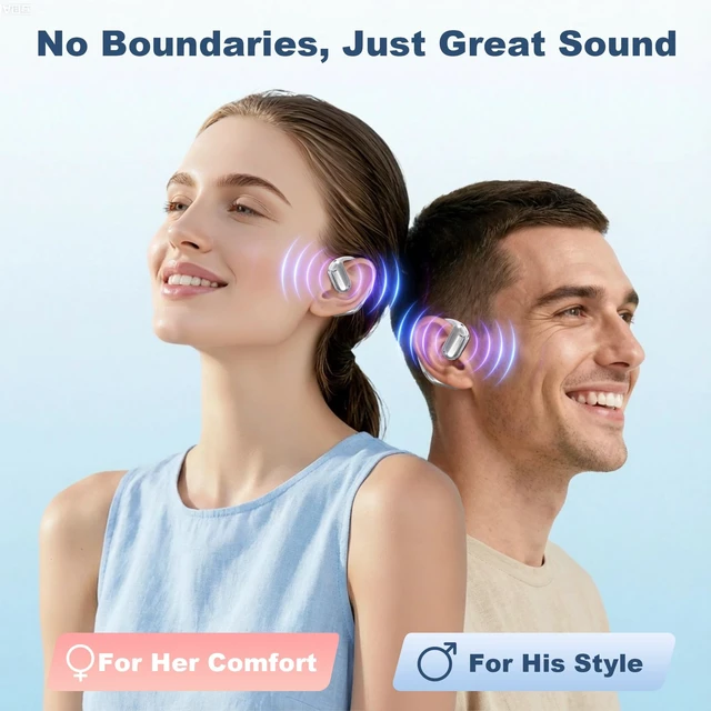 Alt view image 3 of 5 - AI Translation Earbuds Real Time, 144 Languages Translator Earbuds, 3-in-1 Translating Device with Music & Calls, 80H Playtime Bluetooth 5.4 Open Ear Translator Earbuds for Travel Business Meeting