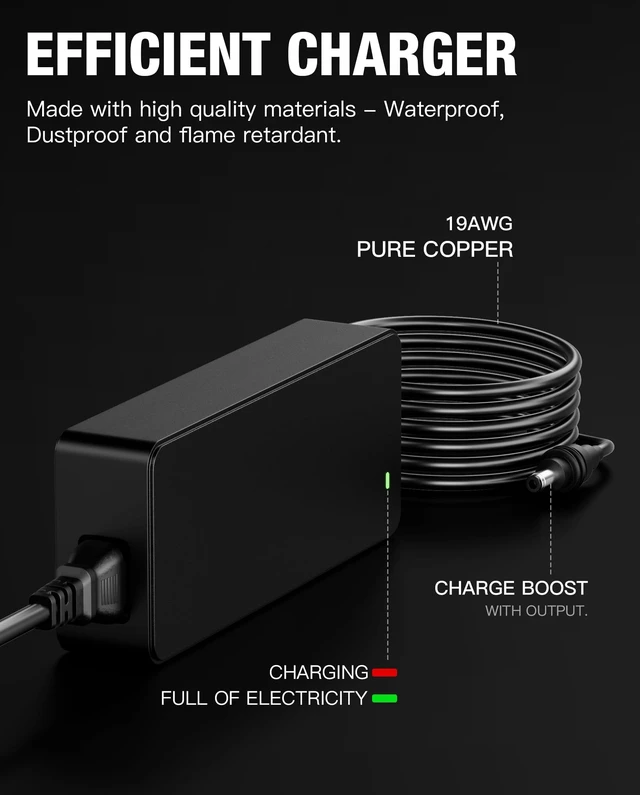 Alt view image 2 of 5 - for Starlink Gen 3 Charger,57V 3.42A AC Power Adapter Compatible with Starlink Gen 3 & Mini,195W Power Supply with 10FT Power Cord for Starlink Gen3 Charger Accessories
