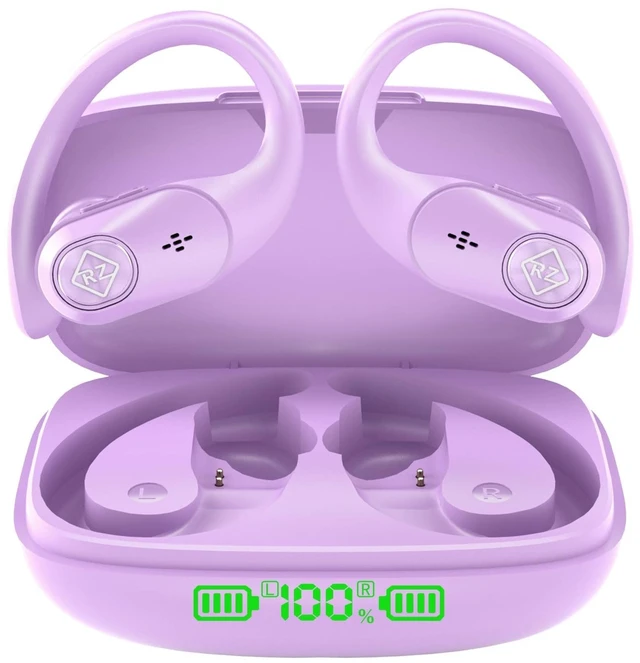 Main image of Orancu Wireless Earbuds with Ear Hooks 96H Playtime for iPhone Android