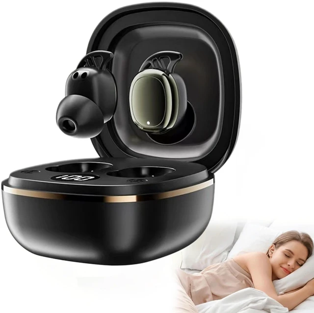 Main image of DYETUNY Sleep Earbuds for Side Sleepers, Invisible Sleep Headphones, Wireless Bluetooth 6.0 with LED Power Display, ENC Noise Blocking, Small Ear Buds Fit for Sleeping
