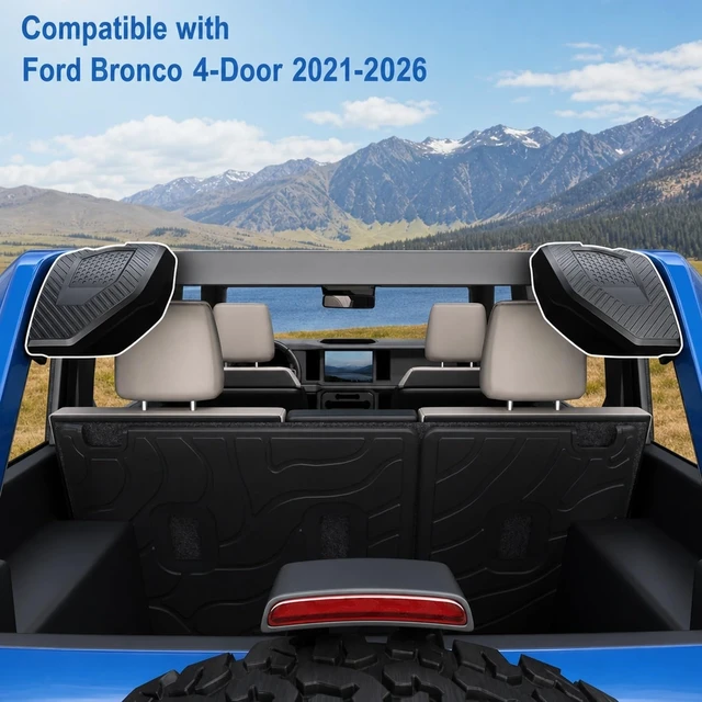 Alt view image 3 of 5 - RFA 6.5" Rear Speaker Pods Fit for 2021-2025 Ford Bronco 4-Door Accessories