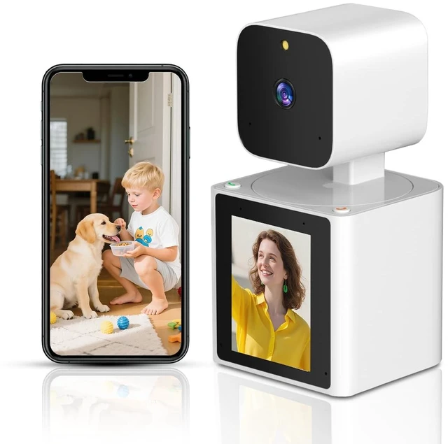 Main image of CIAJIE Two-Way Video Camera,Pet Dog Camera 1080P Dome Camera CS10
