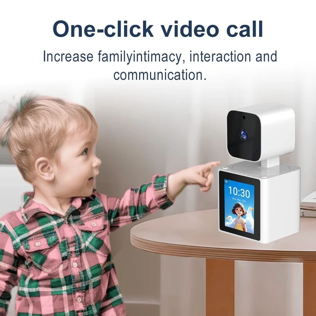 Alt view image 2 of 5 - CIAJIE Two-Way Video Camera,Pet Dog Camera 1080P Dome Camera CS10